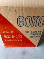 GOKO Dual-8 Editor Viewer MOD.A-203, Ophalen, 8mm film