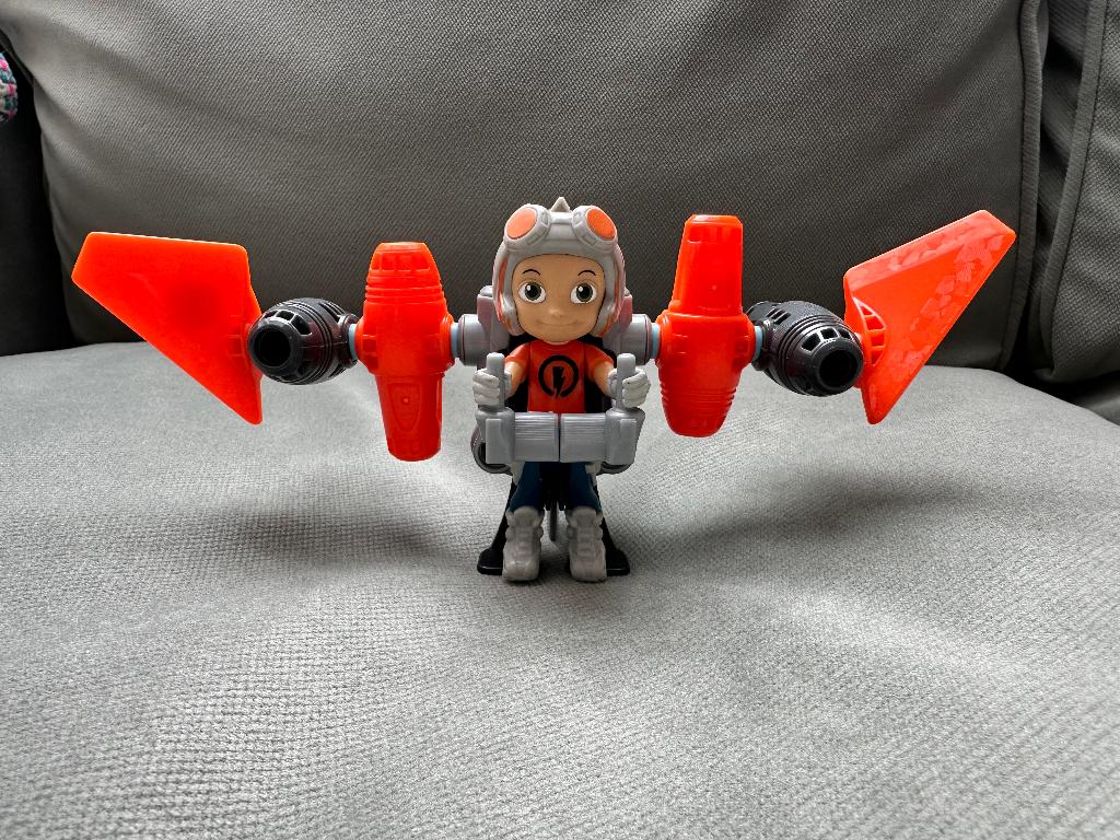 Paw Patrol Ryder met jetpack, Ophalen of Verzenden, Zo goed als nieuw