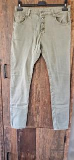 Legergroene spijkerbroek Place du jour, Ophalen of Verzenden, Zo goed als nieuw, Overige kleuren, W30 - W32 (confectie 38/40)