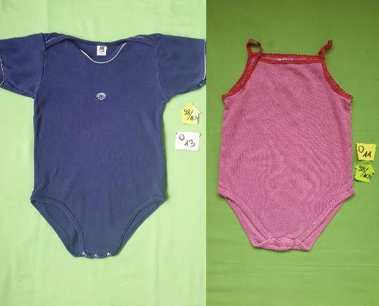 Set 2 st Hema rompers  maat 98/104, Nacht- of Onderkleding, Gebruikt, Meisje, Ophalen of Verzenden