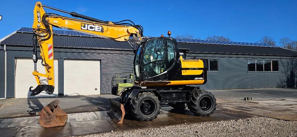 JCB JS145 W (bj 2009), Graafmachine