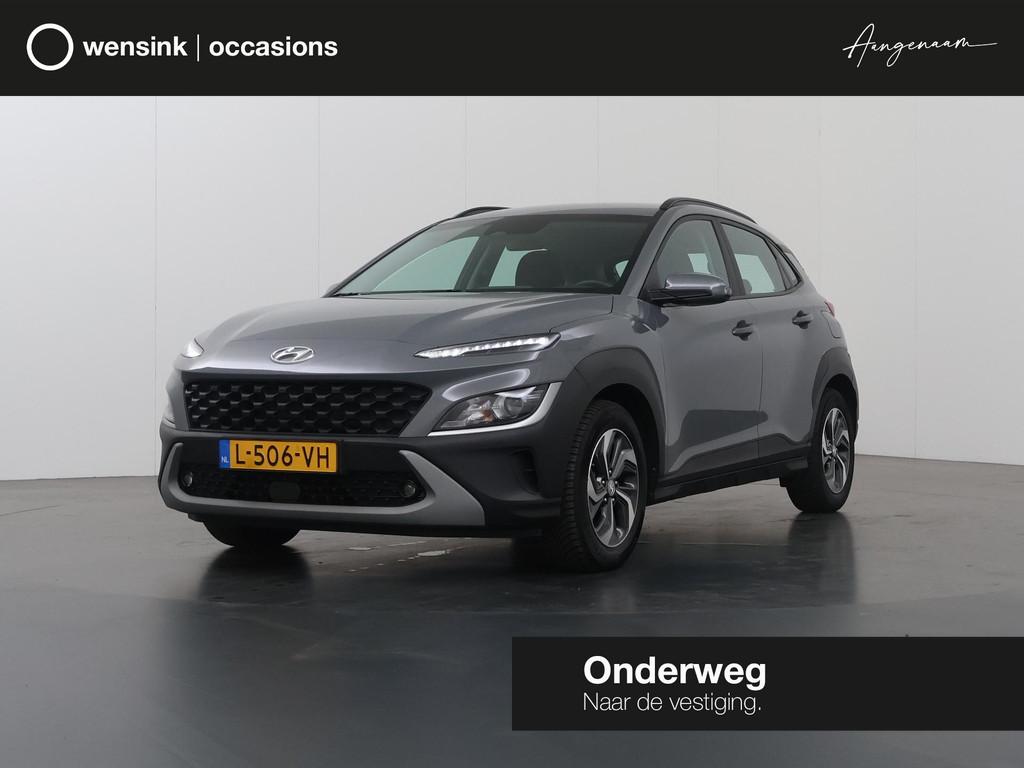 Hyundai Kona 1.6 GDI HEV Comfort Smart | Trekhaak | Navigati, Auto's, Stof, Gebruikt, Euro 6, 2 kWh