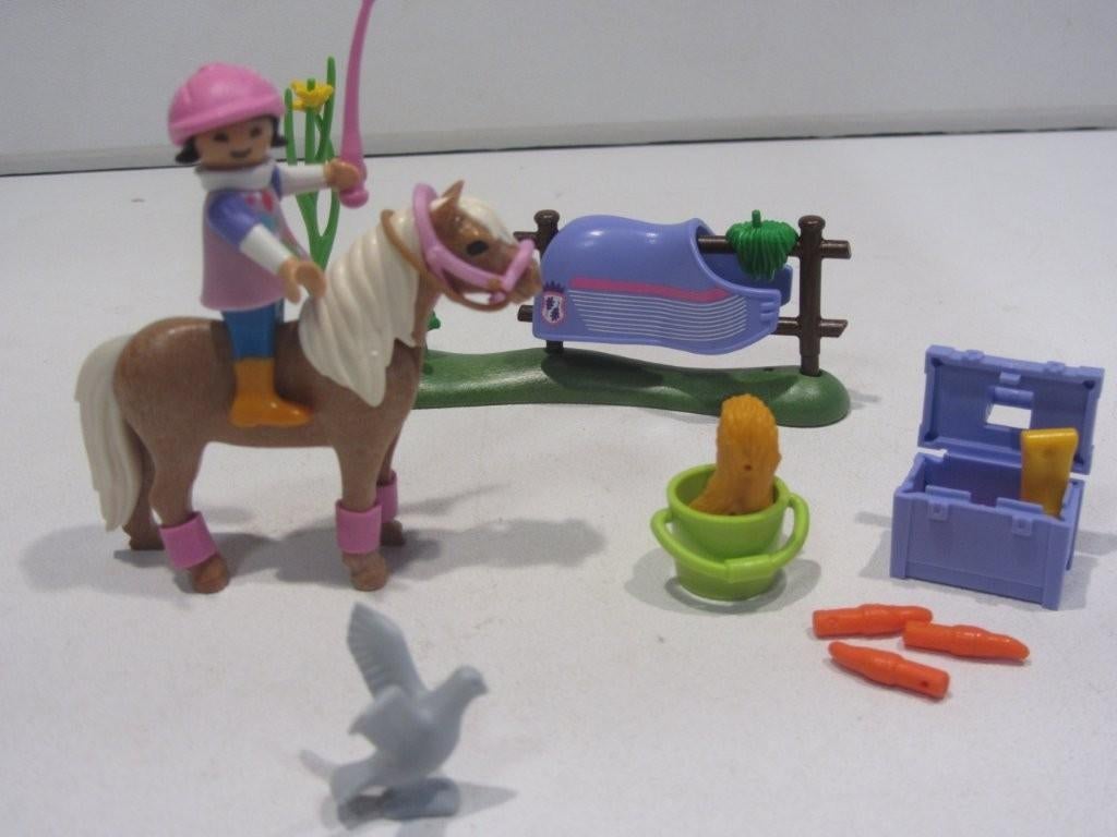 PLAYMOBIL  Meisje met pony 'IJslander' - 70514, Ophalen of Verzenden, Gebruikt, Los playmobil