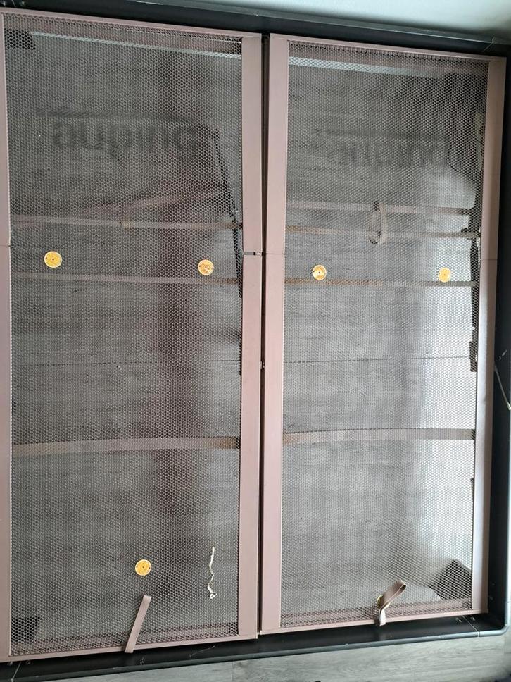 Auping 180x210, Huis en Inrichting, Slaapkamer | Bedden, Gebruikt, Tweepersoons, 180 cm, 210 cm, Hout, Ophalen