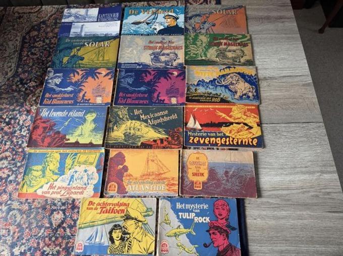 Kapitein Rob 17 Delen. Pieter Kuhn, Boeken, Stripboeken, Gelezen, Meerdere stripboeken, Ophalen of Verzenden