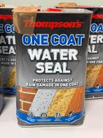 4x 5L Thompson One Coat WaterSeal impregneer waterafdichting, Nieuw, Ophalen of Verzenden, H, H