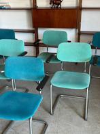 6x Gispen 1125 buisframe stoelen (A.R. Cordemeyer), Huis en Inrichting, Ophalen, Gebruikt, Vintage, Vijf, Zes of meer stoelen