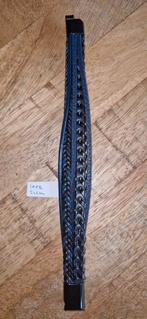 Stoere leren armband., Ophalen of Verzenden, Nieuw, Blauw, Leer