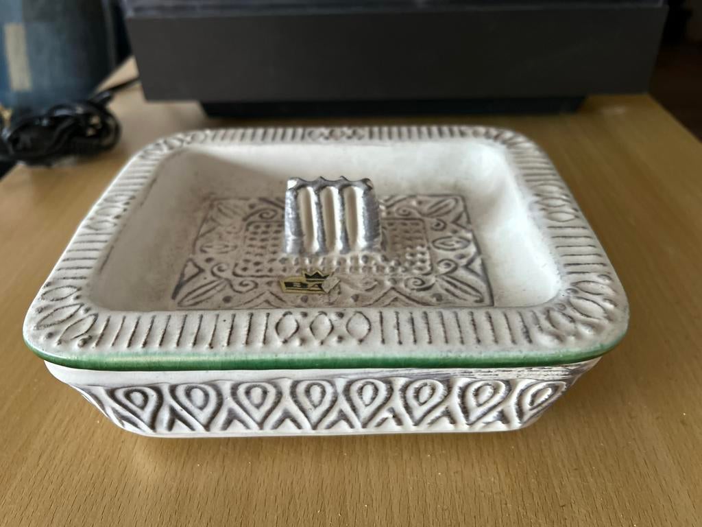 Vintage W - Germany schaaltje Bay keramik, Ophalen of Verzenden, Zo goed als nieuw, Rond, Porselein of Keramiek