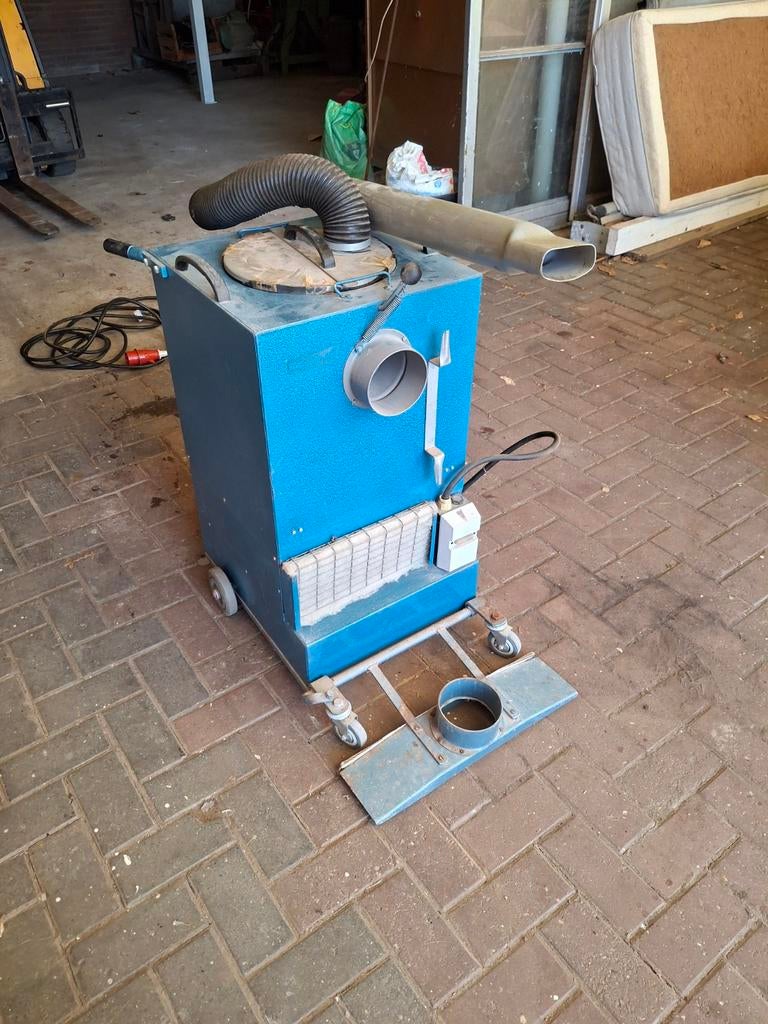 Mobiele Afzuiging/machine afzuiging 380V, Doe-het-zelf en Verbouw, Gereedschap | Machine-onderdelen en Toebehoren, Gebruikt, Ophalen