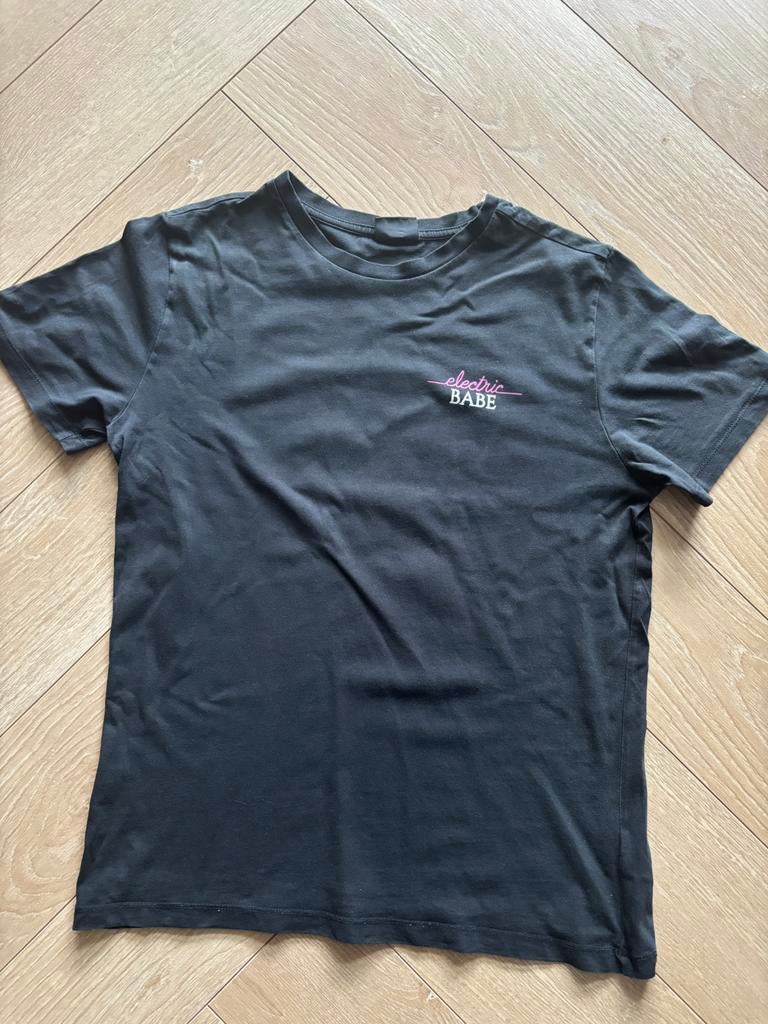 Amy & Ivy T-shirt, Kleding | Dames, Ophalen of Verzenden, Zo goed als nieuw, Zwart, Korte mouw