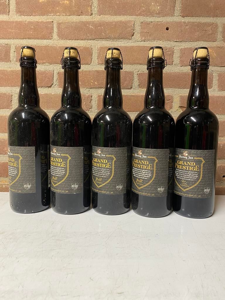 Hertog jan Grand prestige 20,21,22,23,24, Verzamelen, Ophalen, Nieuw, Flesje(s), Hertog Jan