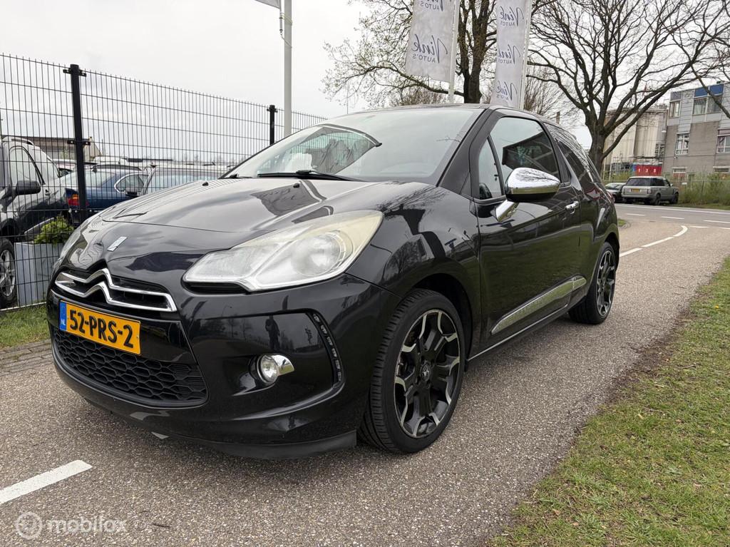 Citroen DS3 1.6 THP Sport Chic, Auto's, Euro 5, Gebruikt, Handgeschakeld, 570 kg