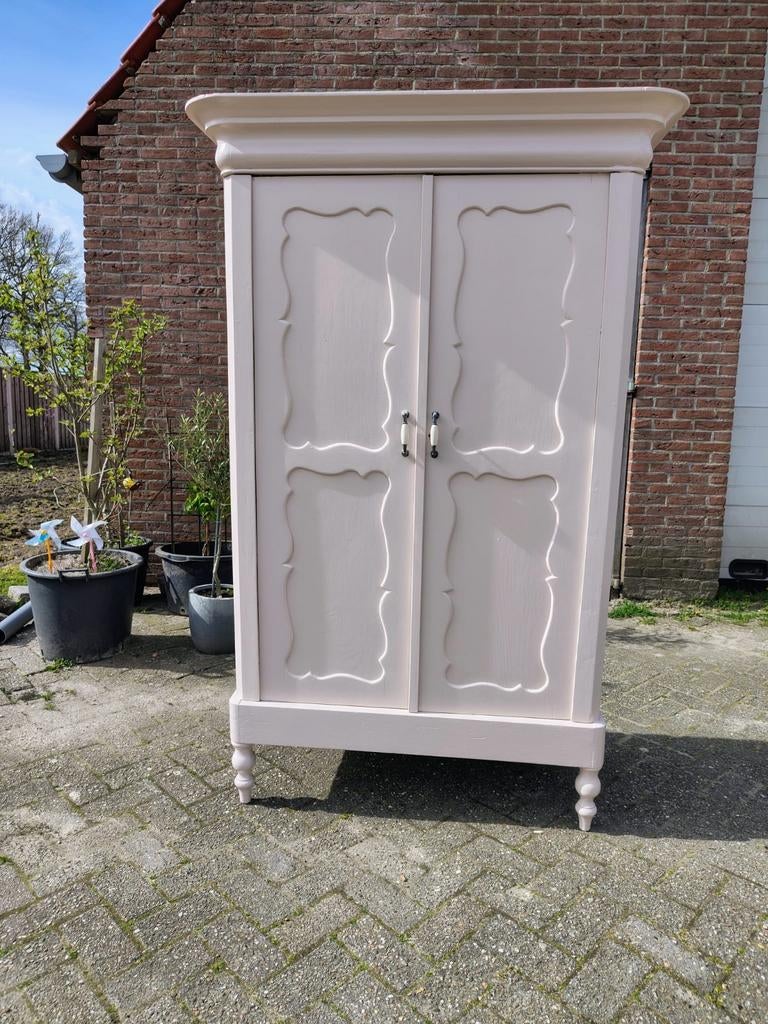 Biedermeier kast brocante  klerenkast, Ophalen