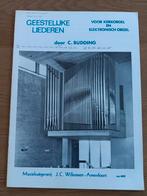 C. Budding - Geestelijk Liederen 12 psalmen met voorspel, Ophalen of Verzenden, Gebruikt, Artiest of Componist, Populair