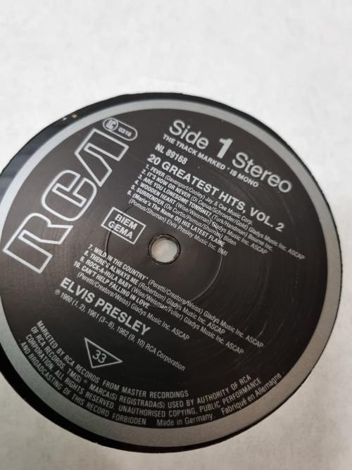 -	Lp elvis 50th 20 greatest hits, Ophalen of Verzenden