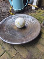 Schaal met bal voor in de tuin (waterbak), Tuin en Terras, Ophalen of Verzenden