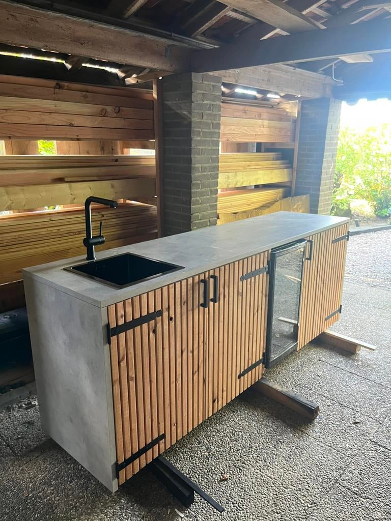 Keuken! Compleet!, Tuin en Terras, Buitenkeukens, Ophalen of Verzenden, Zo goed als nieuw, Gas