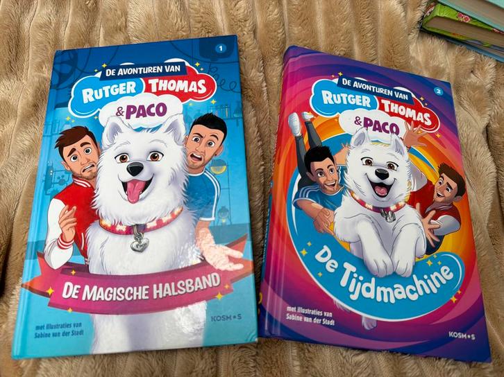 Rutger, Thomas & Paco kinderboeken - Deel 1 & 2, Boeken, Kinderboeken | Jeugd | onder 10 jaar, Gelezen, Fictie algemeen, Ophalen of Verzenden