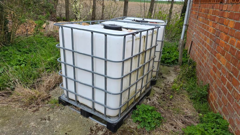 IBC vaten, 150 liter of meer, Ophalen