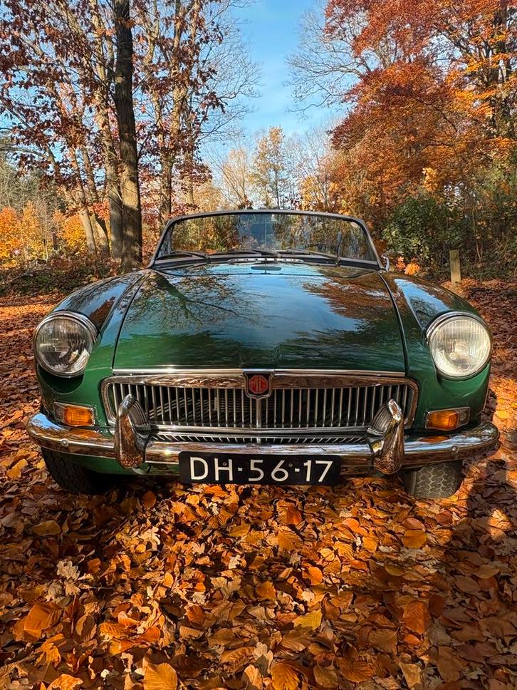 Prachtige MG MGB roadster uit 1969 met overdrive, Auto's, MG, Particulier, B, Benzine, Cabriolet, Handgeschakeld, Geïmporteerd