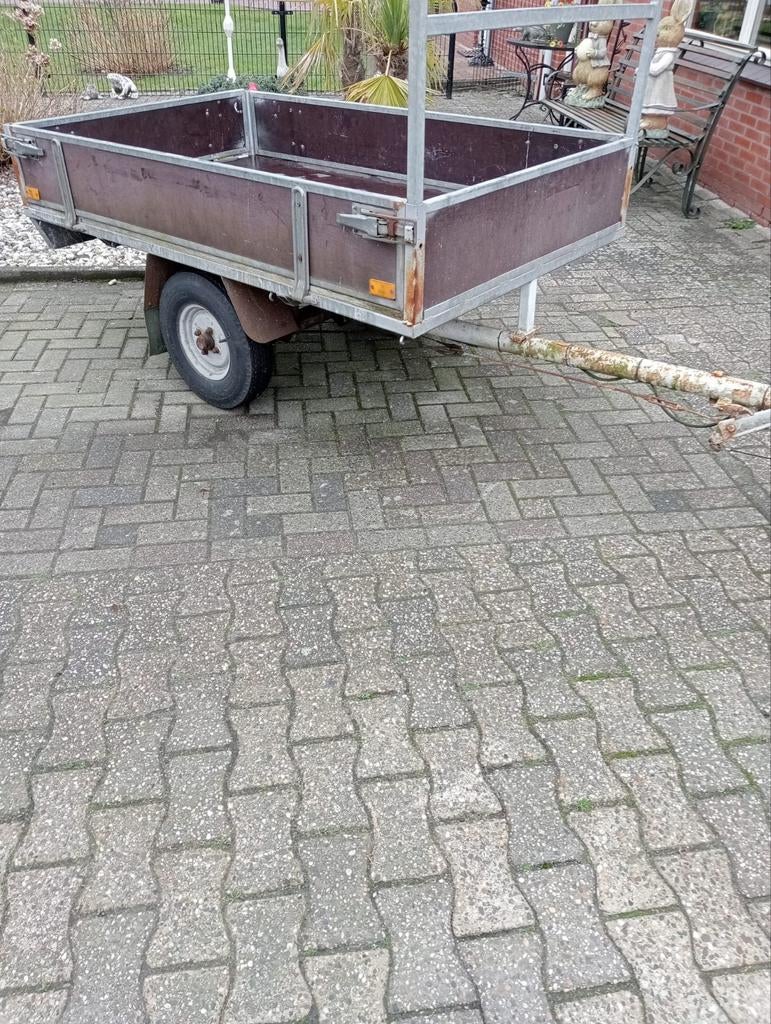 Aanhangwagens meerdere in advertentie, Auto diversen, Aanhangers en Bagagewagens, Ophalen, Gebruikt