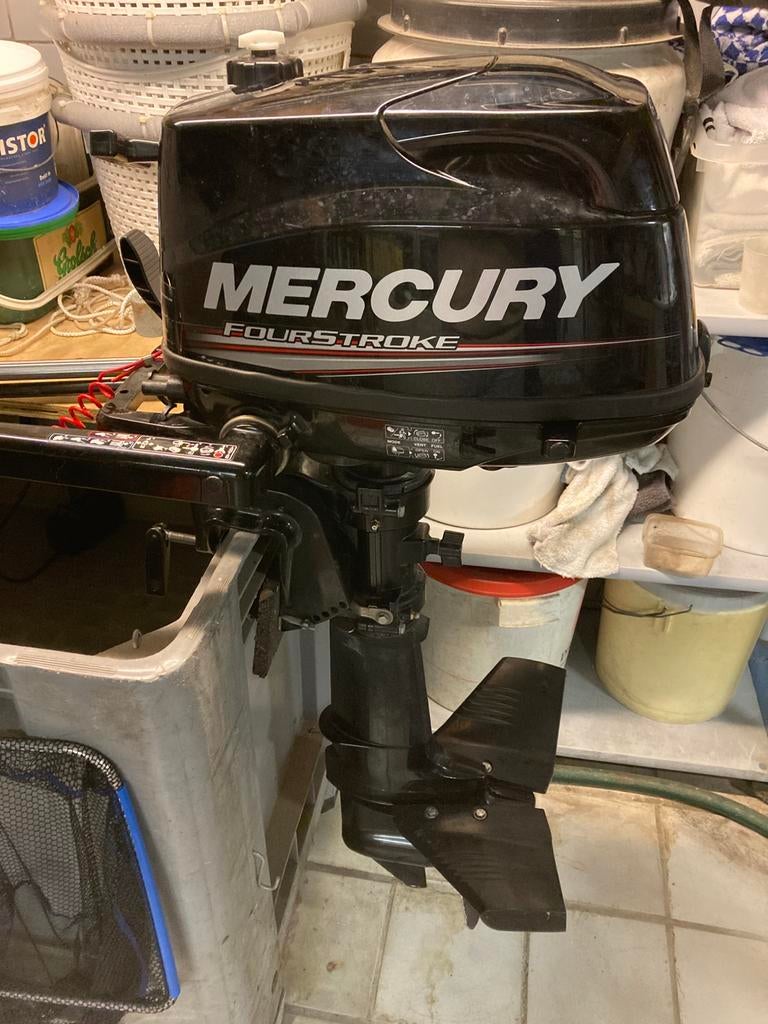 Mercury 6 pk 4-takt kortstaart, Ophalen, Zo goed als nieuw, Benzine, 5 tot 10 pk