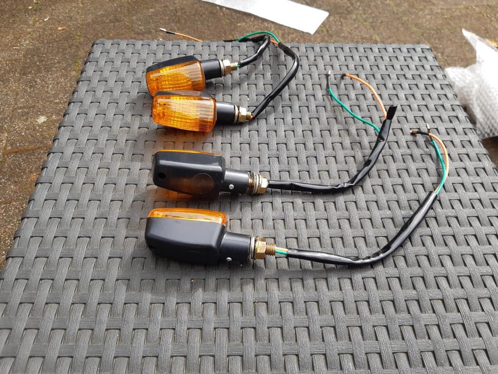 Set als nieuwe klein model knipperlichten voor motoren, 12V, Ophalen of Verzenden