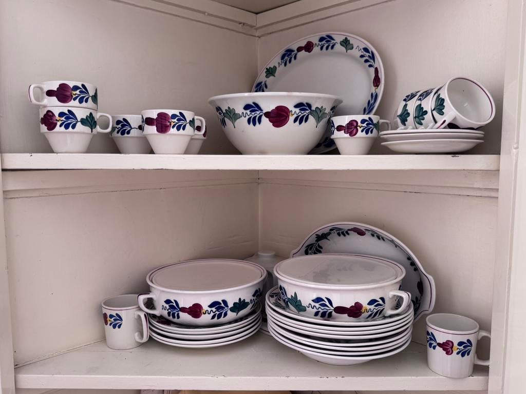 Boerenbond servies, Ophalen
