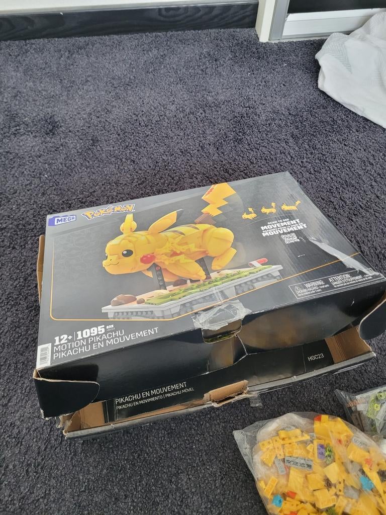 Pikachu lego nieuw!, Ophalen, Nieuw, 4 t/m 7 personen