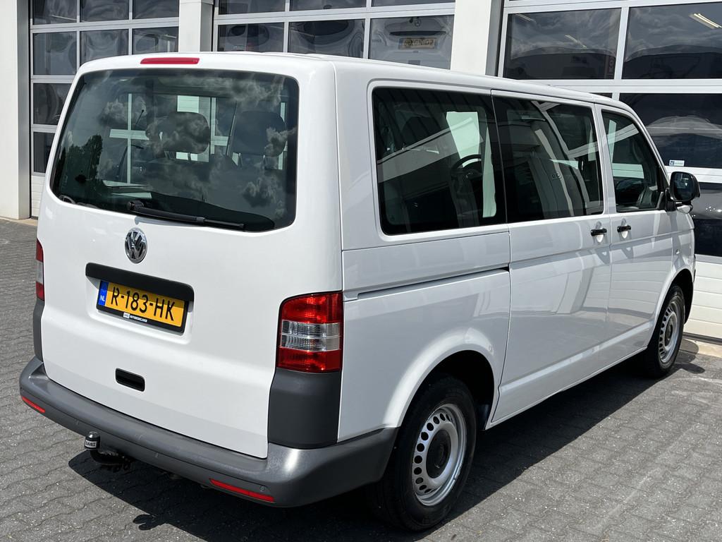 Volkswagen Transporter Kombi 2.0 TDI 140 PK DSG L1H1 BM BTW, Auto's, Volkswagen, Euro 5, Stof, Gebruikt, Zwart