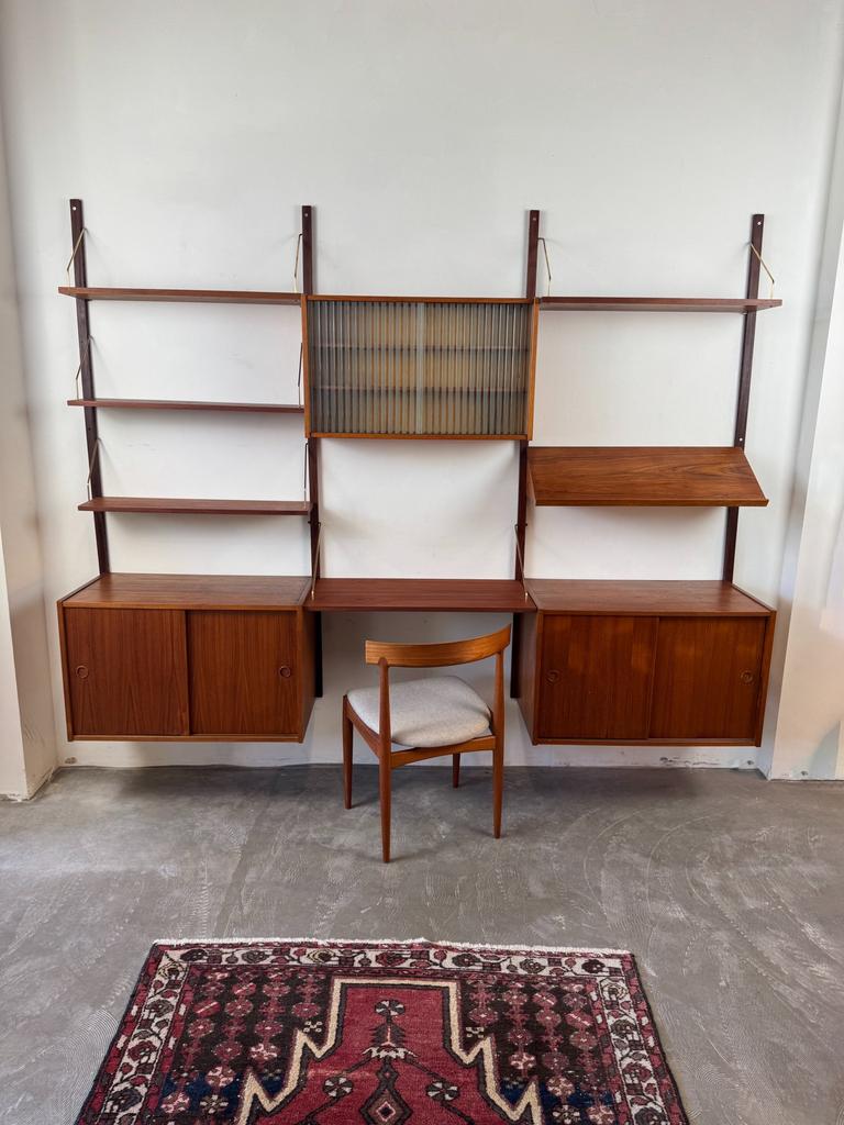 Danish Teak Wall System – Modular Mid-Century Masterpiece, Ophalen, Z, Z, Z