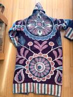 Unieke Designer Deken-jas - Omkeerbaar & Jaarrond Draagbaar, Ophalen of Verzenden, Gedragen, Maat 38/40 (M), Paars