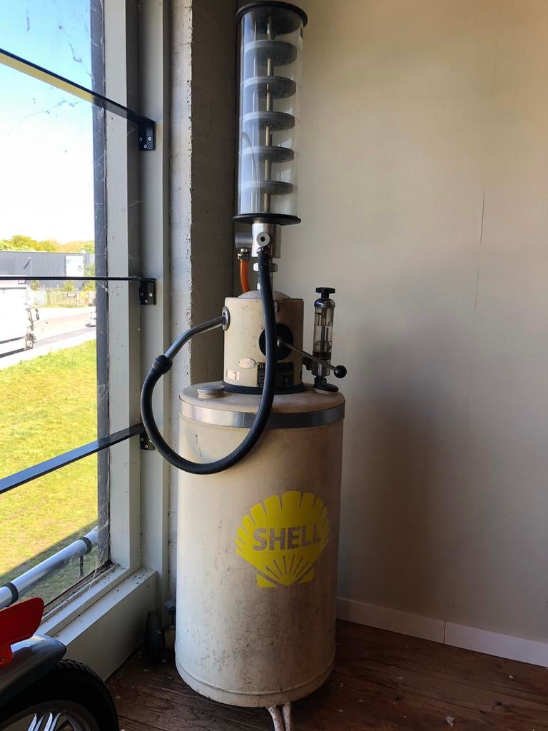 BENZINEPOMP BEREILA SHELL 1984, Verzamelen, Automaten | Overige, Ophalen, Gebruikt