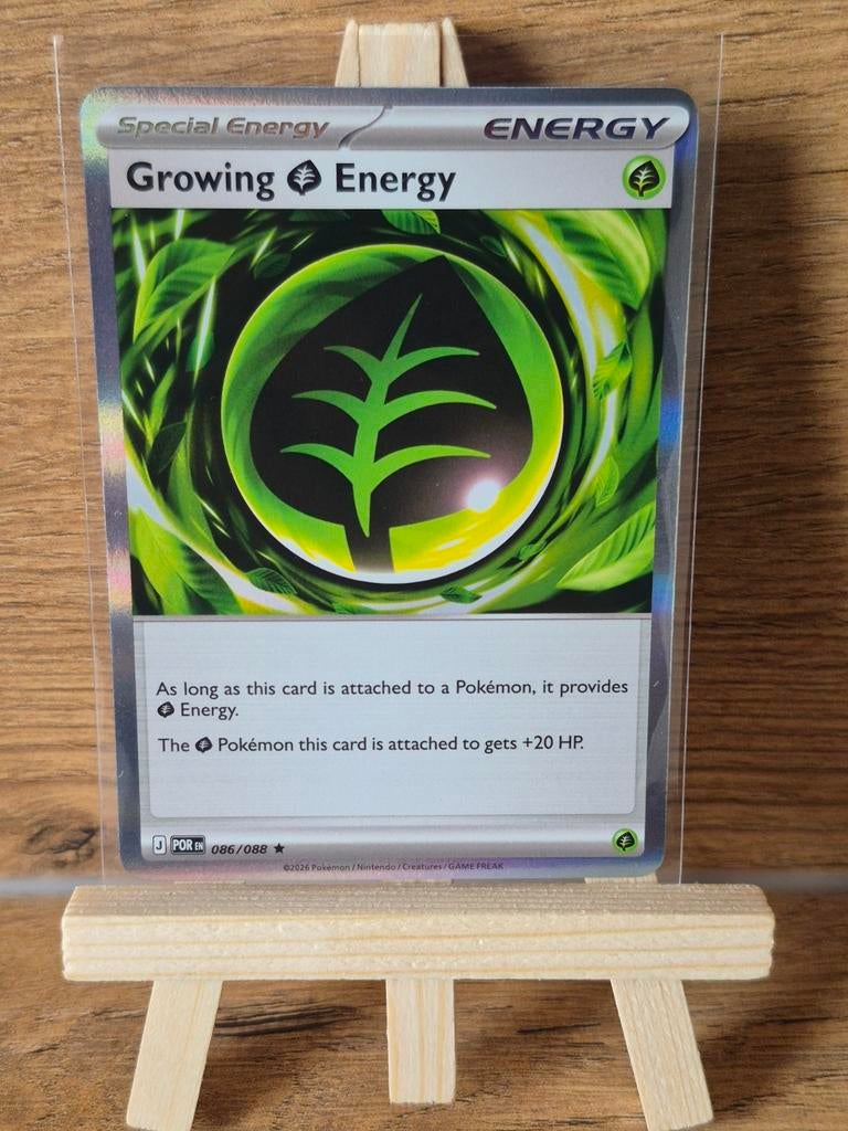 Pokemon TCG: Growing Energy (086/088) Special Energy Kaart, Ophalen of Verzenden