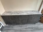 IKEA BESTA dressoir met marmerlook blad, Overige materialen, Gebruikt, 150 tot 200 cm, Ophalen of Verzenden