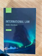 International law, Anders henriksen, Ophalen of Verzenden, Alpha, Zo goed als nieuw, WO