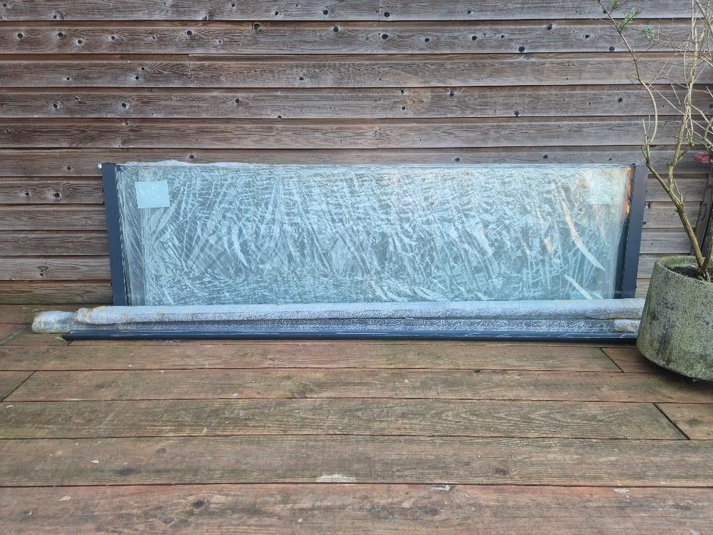 Glasschuifwand 2890 x 2500 (bxh), Ophalen, Nieuw, Overige typen