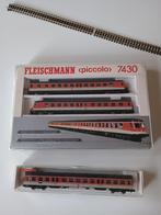 Minitrix / Fleischmann N spoor modeltrein., Gelijkstroom, Fleischmann, Wagon, Ophalen of Verzenden
