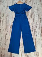 Joress indigo blauwe jumpsuit, mt M, Kleding | Dames, Jumpsuits, Ophalen of Verzenden, Zo goed als nieuw, Maat 38/40 (M), Blauw