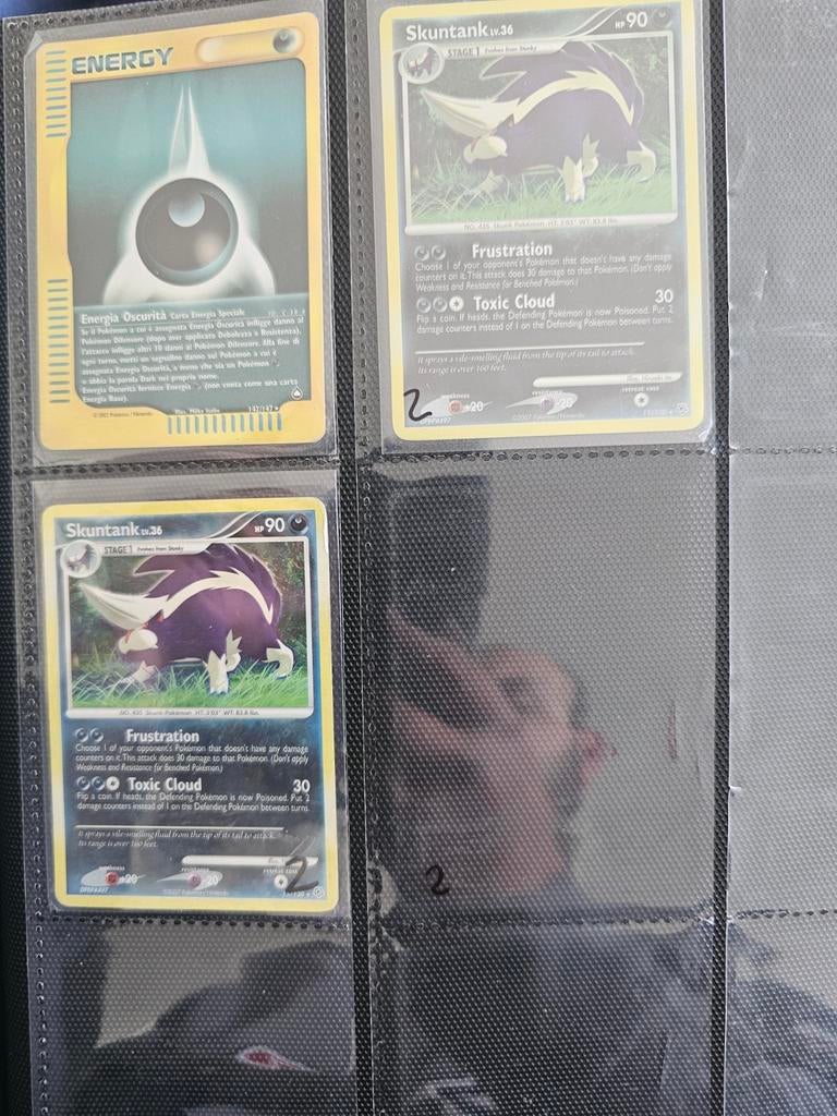 Pokemon kaarten: Skuntank en Energie, Verzenden, Meerdere kaarten