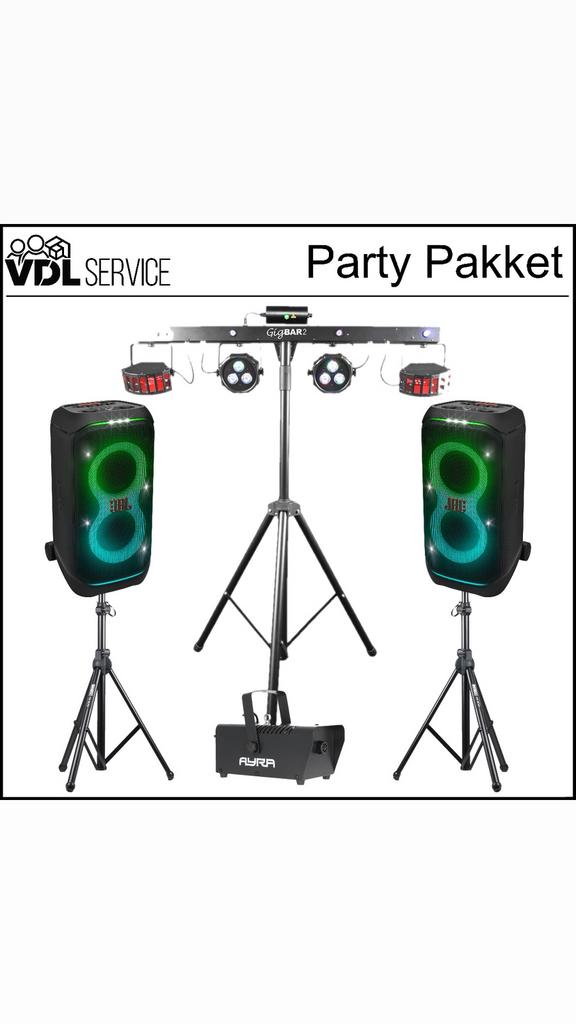 TE HUUR: Party Pakketten (JBL PartyBox, SOUNDBOKS, EV, etc.), Hobby en Vrije tijd, Feestartikelen | Verhuur, Ophalen, Zo goed als nieuw