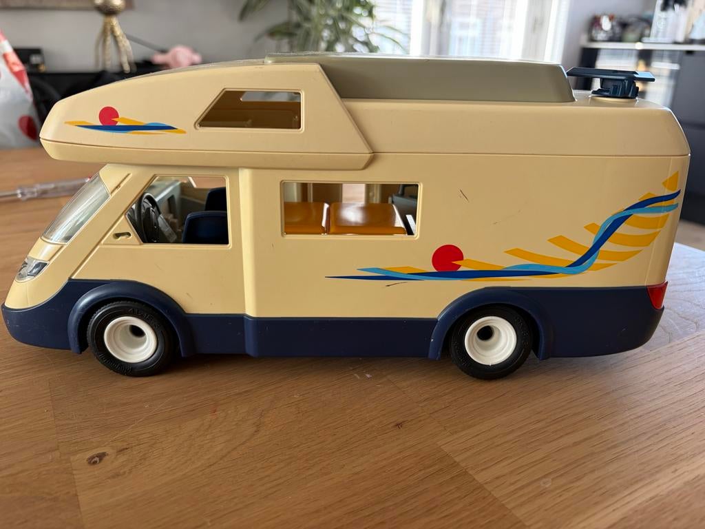 Playmobil Camper - Leuk voor uren speelplezier!, Ophalen of Verzenden, Gebruikt