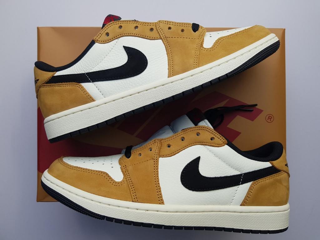 EU42 Nike Air Jordan 1 Low Retro Rookie of the Year, Ophalen of Verzenden, Nieuw, Overige kleuren, Sneakers of Gympen