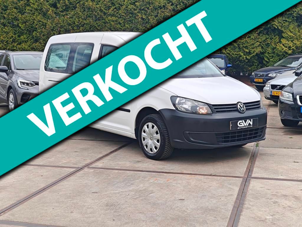 Volkswagen Caddy 1.6 TDI BlueMotion | Grijs Kenteken | Dubbe, Voorwielaandrijving, Gebruikt, 4 cilinders, Volkswagen