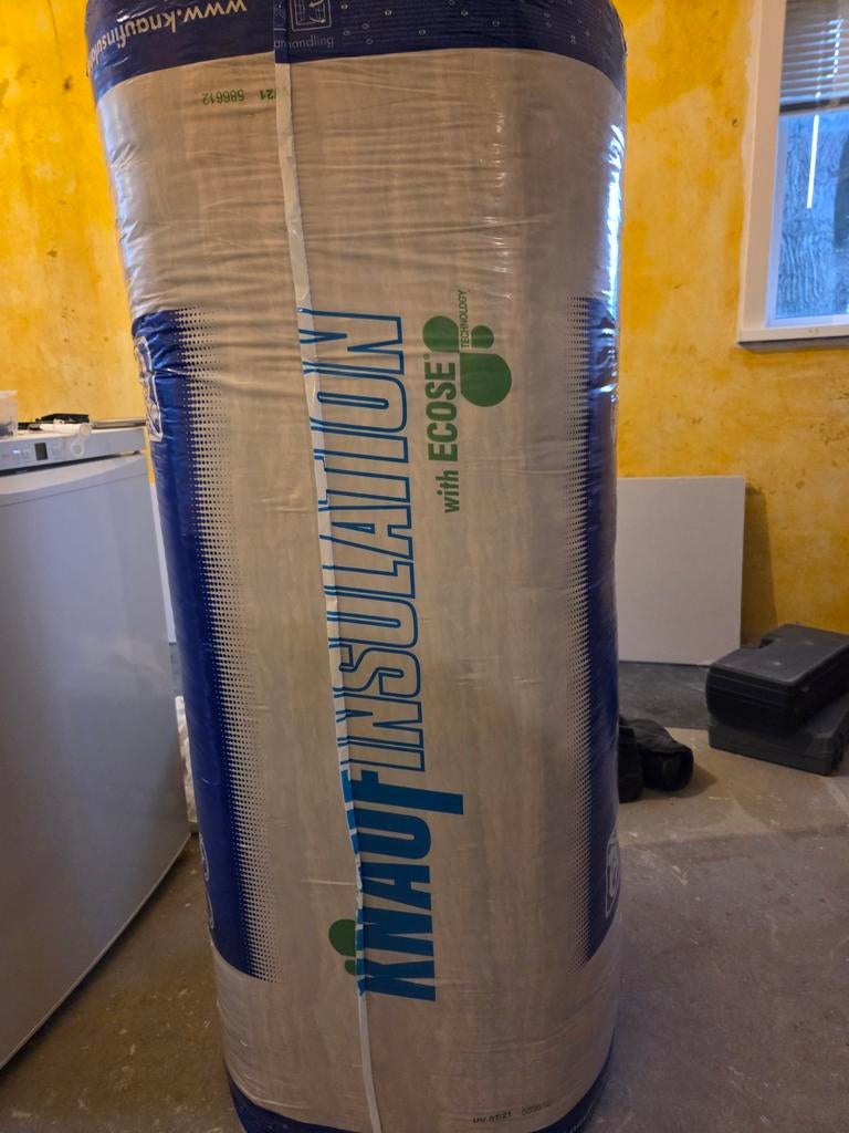 Glaswol isolatie Knauf, Ophalen, 4 tot 8 cm, Nieuw, 15 m² of meer