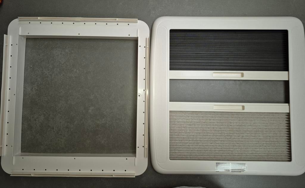 Dometic mini heki 40 x 40 plafond kader & binnenframe, Ophalen