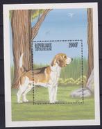 Centraal Afrika Blok 628 Honden 1999 postfris, Ophalen of Verzenden, Postfris, Dier of Natuur