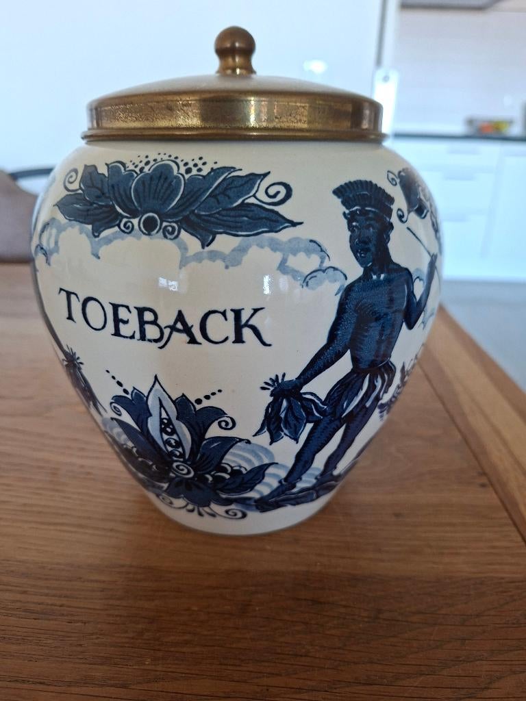 VINTAGE TABAKSPOT, Ophalen of Verzenden