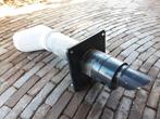 Rookgas afvoer. Muur doorvoer. CV ketel. 12.5cm rond. NEFIT., Ophalen, Overige materialen, Gebruikt, Overige typen